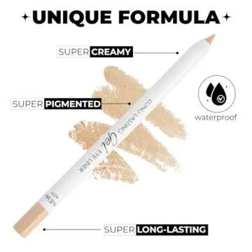 Ultra Long Lasting Lamel Nude Waterline Gel Eyeliner