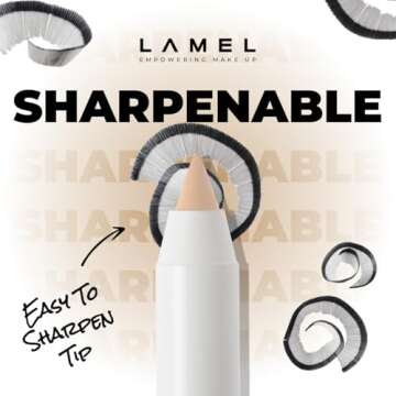 Ultra Long Lasting Lamel Nude Waterline Gel Eyeliner