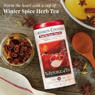Cardamon Cinnamon Herbal Tea - Caffeine-Free Delight