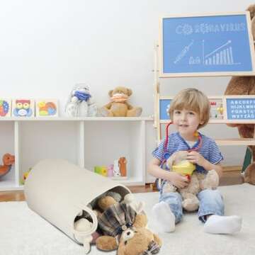 XUANGUO Cotton Rope Laundry Basket for Home Storage