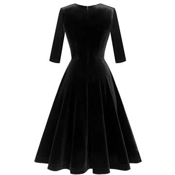 Bbonlinedress Women Vintage Cocktail Dress 1950s Formal Wedding Party 50s 60s Retro Rockabilly Swing...