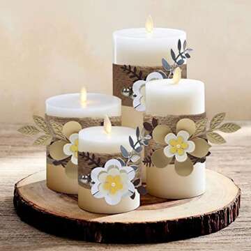 Bira Craft Flower Lever Action Craft Punch for Scrapbooking