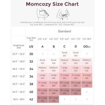 Momcozy Nursing Bras for Breastfeeding Seamless Ultra Comfort Maternity Bra Smooth Wireless Pregnancy Sleeping Bralette Beige