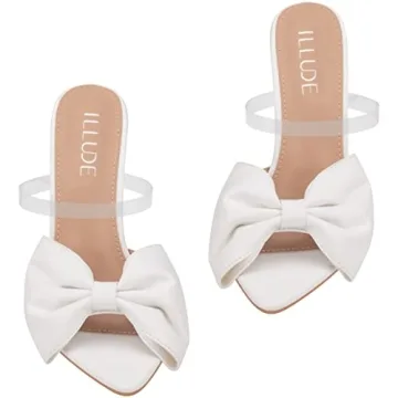 Stylish ILLUDE Block Heel Heeled Sandal - Eco-Friendly Fashion