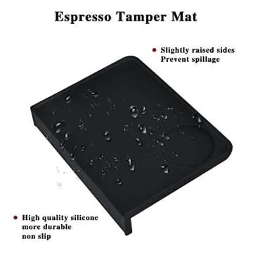HOMEE Silicone Coffee Tamping Mat - Perfect Espresso Tool