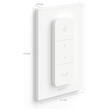 Philips Hue Wireless Dimmer Switch - Easy Smart Lighting Control
