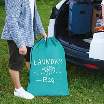 Extra Large Travel Laundry Bags | Durable & Convenient Organization