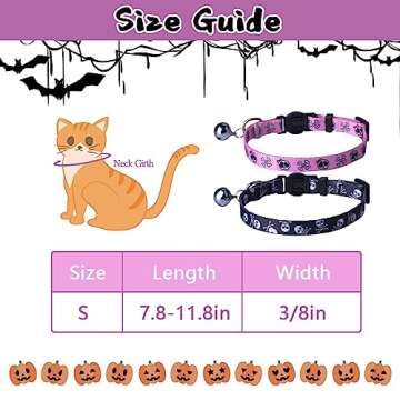 Stylish PUPTECK Cat Collars with Breakaway Buckle