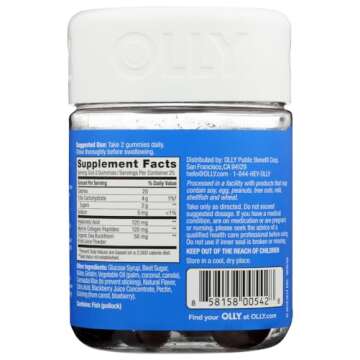 Olly Vibrant Skin Plum Berry 50ea