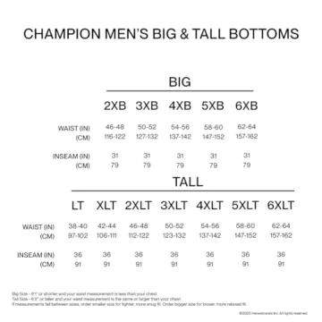 Champion Men's Everyday Open Hem Cotton Pants