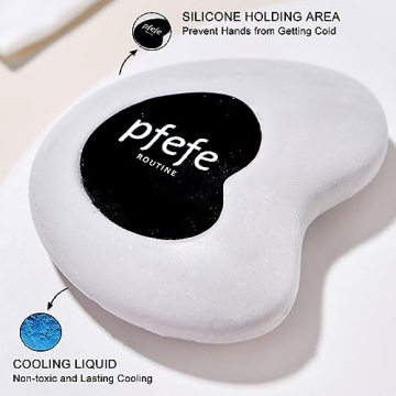 Pfefe Stainless Steel Cryo Gua Sha for Glowing Skin