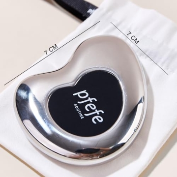 Pfefe Stainless Steel Cryo Gua Sha for Glowing Skin