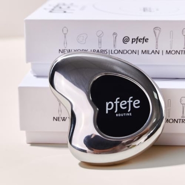 Pfefe Stainless Steel Cryo Gua Sha for Glowing Skin