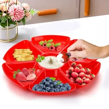 AVLA 12 Pcs Snack Serving Tray Set for Stylish Events