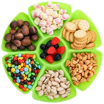 AVLA 12 Pcs Snack Serving Tray Set for Stylish Events