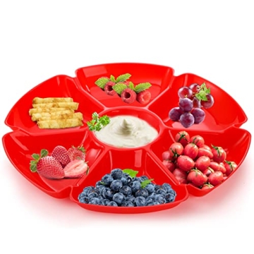 AVLA 12 Pcs Snack Serving Tray Set for Stylish Events