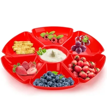 AVLA 12 Pcs Snack Serving Tray Set for Stylish Events