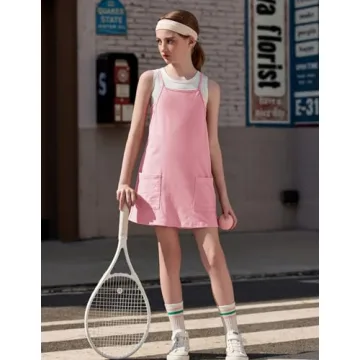 Stylish Arshiner Girls Romper Dress with Comfortable Shorts