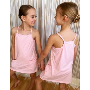 Stylish Arshiner Girls Romper Dress with Comfortable Shorts