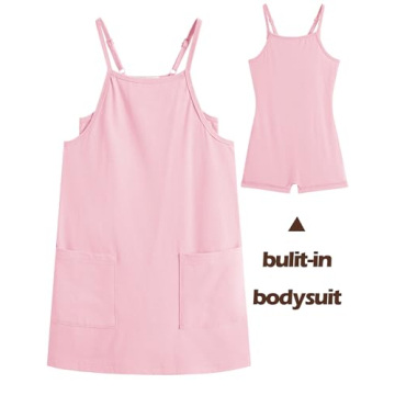 Stylish Arshiner Girls Romper Dress with Comfortable Shorts