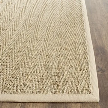 SAFAVIEH Natural Fiber Area Rug 8x10 Durable Eco-Friendly Design