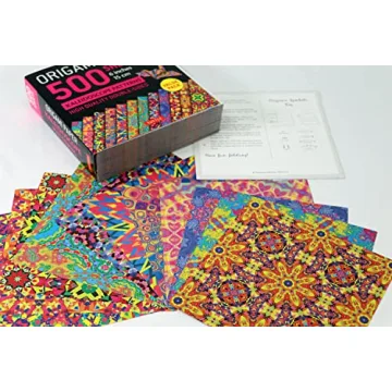 Beautiful Origami Paper - 500 Sheets, 12 Designs for Creators