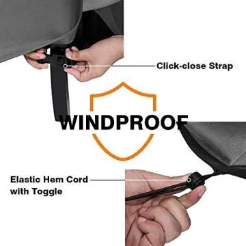 Vailge Waterproof Rectangular Coffee Table Cover Durable Protection