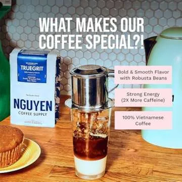 Truegrit Robusta Medium Roast Coffee Beans - Vietnamese Single Origin