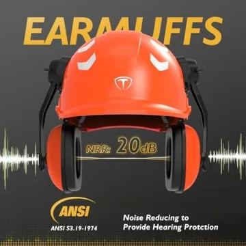 Safety Chainsaw Helmet & Ear Protection for Arborists