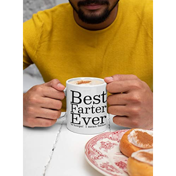 Best Farter Ever Coffee Mug - Funny Gift for Dads