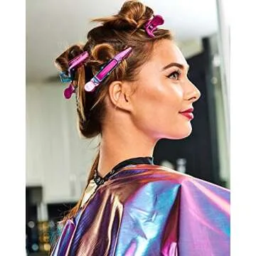 Colortrak Aurora Croc Clips - Ergonomic Design, Multi Pack