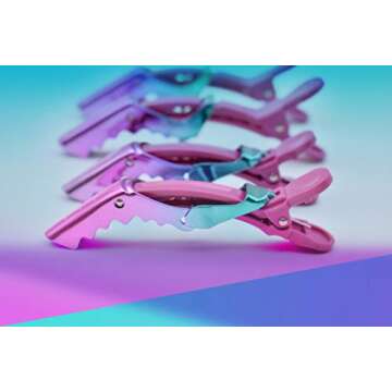 Colortrak Aurora Croc Clips - Ergonomic Design, Multi Pack