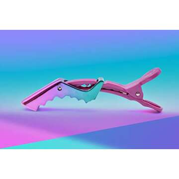 Colortrak Aurora Croc Clips - Ergonomic Design, Multi Pack