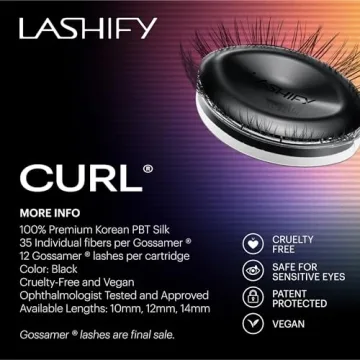 Lashify 12mm Gossamer DIY Lashes for Natural Beauty