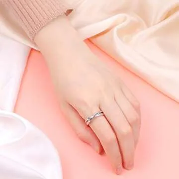 Sterling Silver I Am Enough Ring - Inspirational Jewelry for Self-Worth