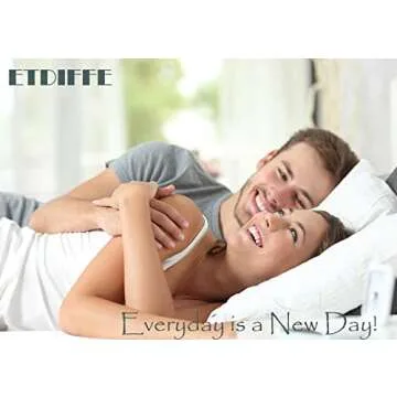 ETDIFFE Beige Comforter Set Queen - Soft Comfortable Bedding