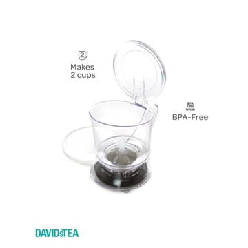 DAVIDsTEA Loose Leaf Tea Steeper for Hot and Iced Tea