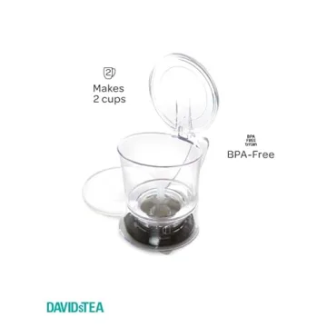 DAVIDsTEA Loose Leaf Tea Steeper for Hot and Iced Tea