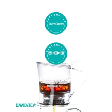 DAVIDsTEA Loose Leaf Tea Steeper for Hot and Iced Tea