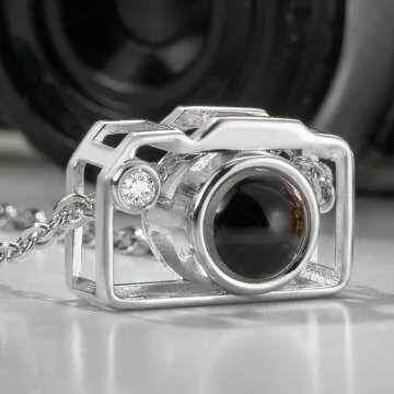 Photo Projection Camera Necklace - Capture Memories Easily