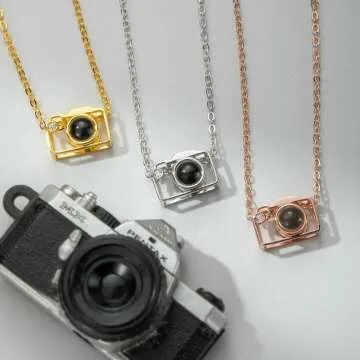Photo Projection Camera Necklace - Capture Memories Easily