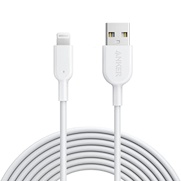 Anker PowerLine II Lightning Cable - 10FT Durable Charging Solution for Apple Devices