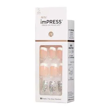 Stylish KISS imPRESS Press-On Nails for Easy Manicures