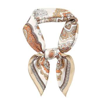 RIIQIICHY Womens Head Hair Scarf Like Satin Silk Scarf Sleeping Hair Wrapping Night 27.5"