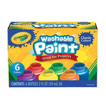 Crayola Washable Kids Paint - Safe, Fun & Vibrant Colors