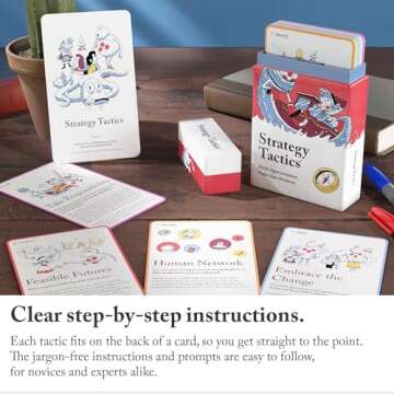 Pip Decks Strategy Tactics Cards for Confident Leadership