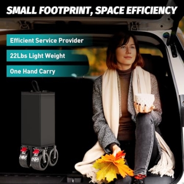 200L Heavy Duty Collapsible Folding Wagon Cart