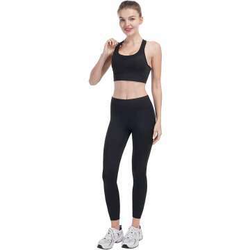 Inmarces Women's 5 PCS Yoga & Activewear Sets