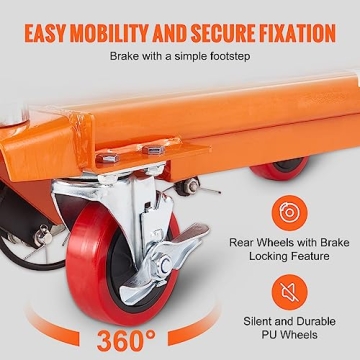 VEVOR Hydraulic Lift Table Cart 500lbs Capacity 28.5" Lift