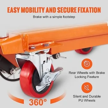 VEVOR Hydraulic Lift Table Cart 500lbs Capacity 28.5" Lift